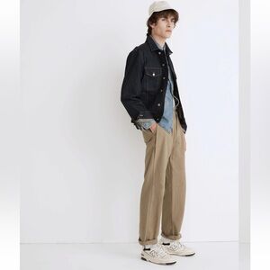 Madewell Pleated Chino Pants Distant Surplus Size 32